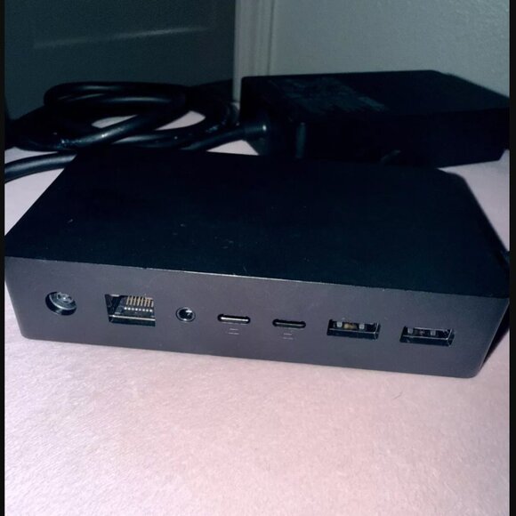 Microsoft Surface Dock 2 Docking Station Surface Pro 1917 w/ 199W AC Adapter - Picture 2 of 12